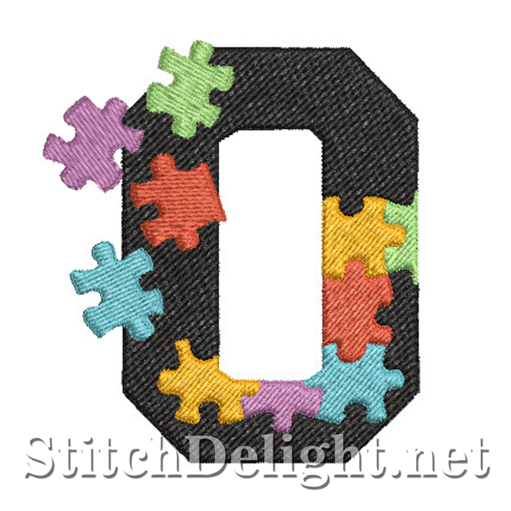 SDS1522 Puzzle Font O