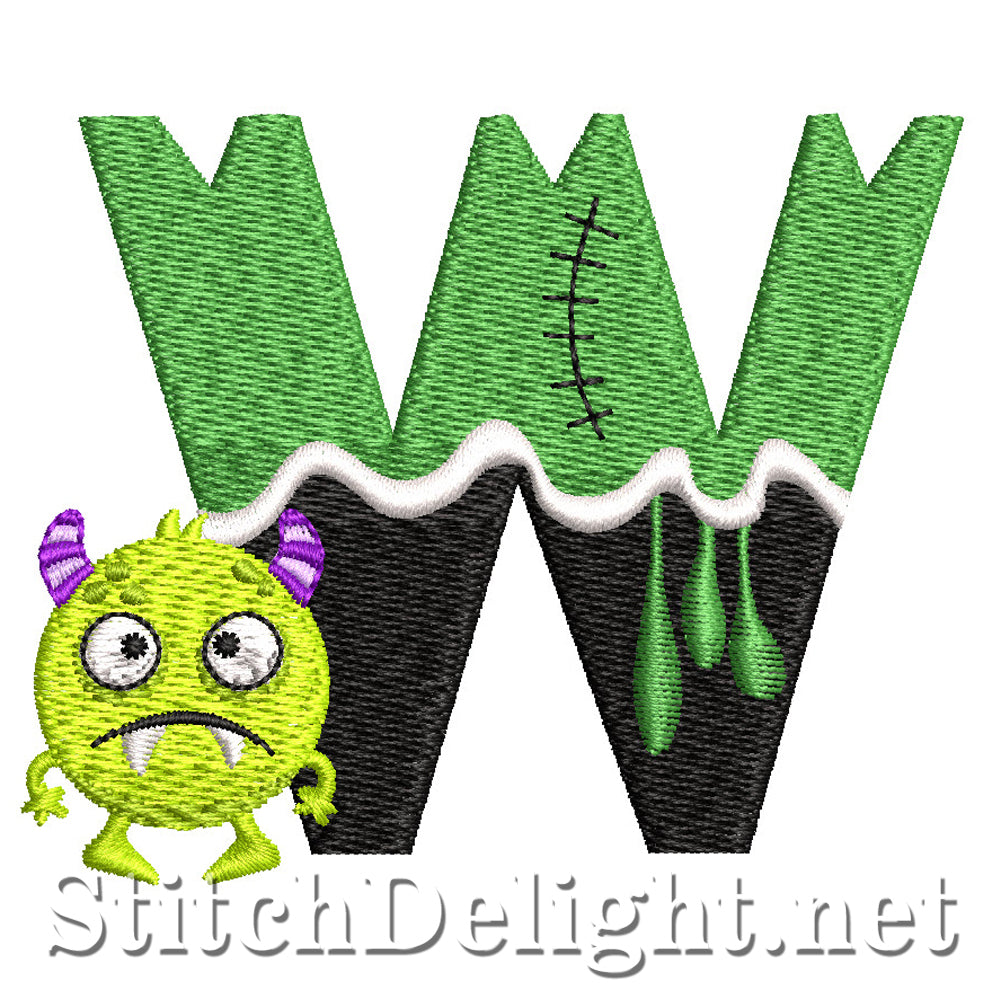 SDS1776 Scary Monster Font Font W