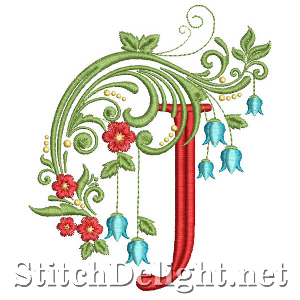SDS1254 Blue Bell Font J