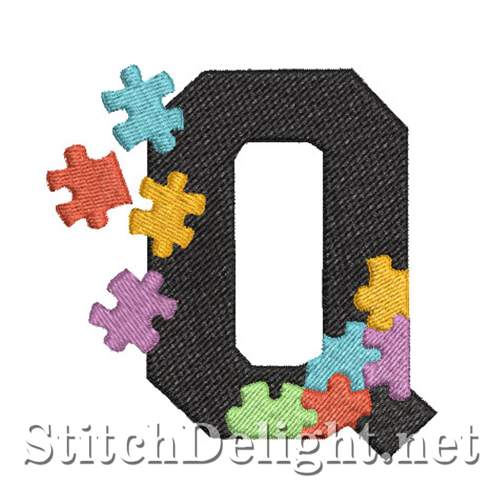 SDS1522 Puzzle Font Q