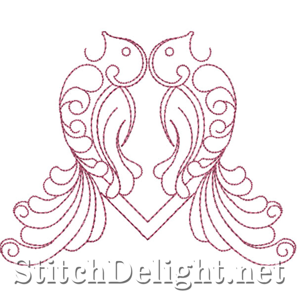 SDS0734 Feather Quilt Patterns