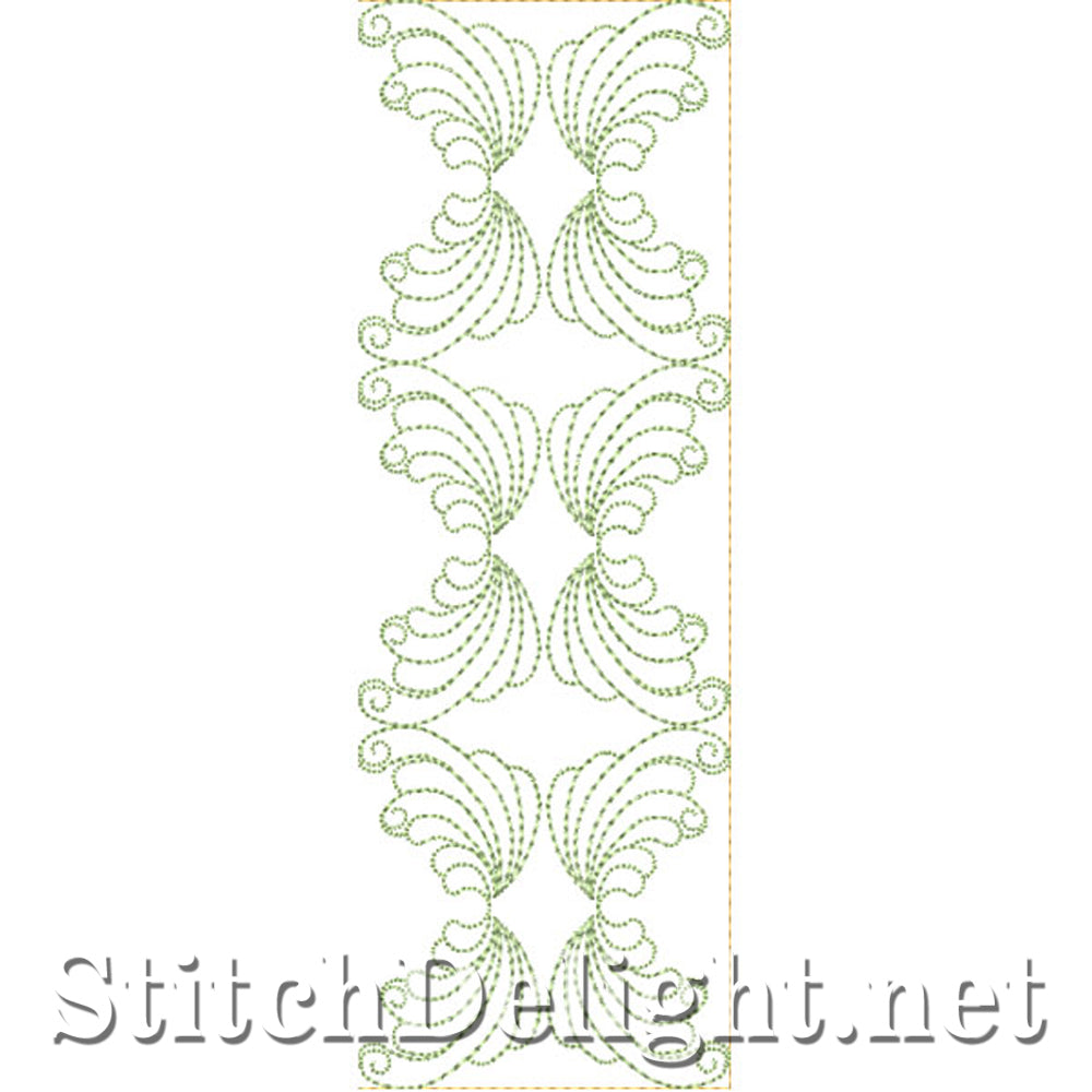 SDS0735 Sashing Feather Quilt Patronen