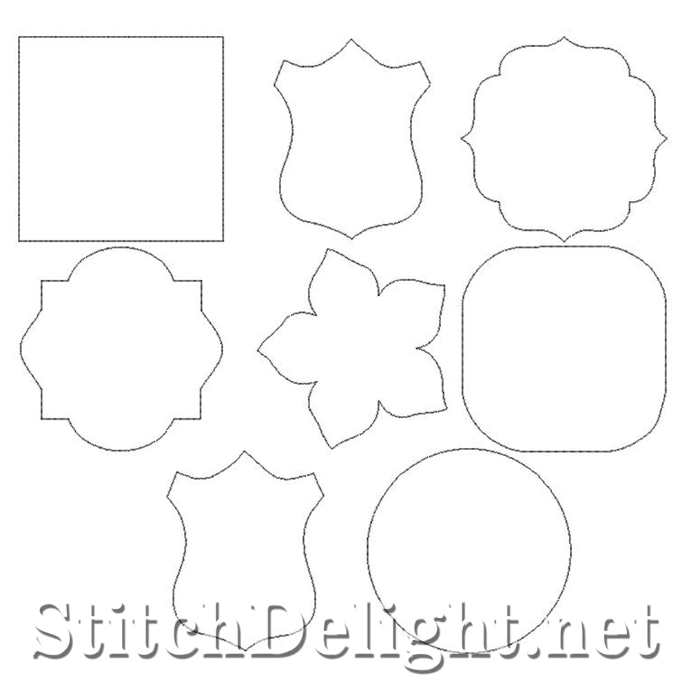 HOE0078 Basting Shapes