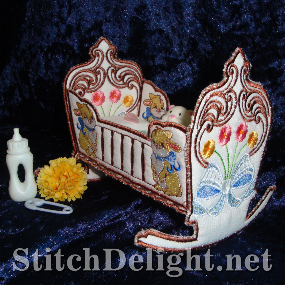 SD1154 3D Baby Cradle