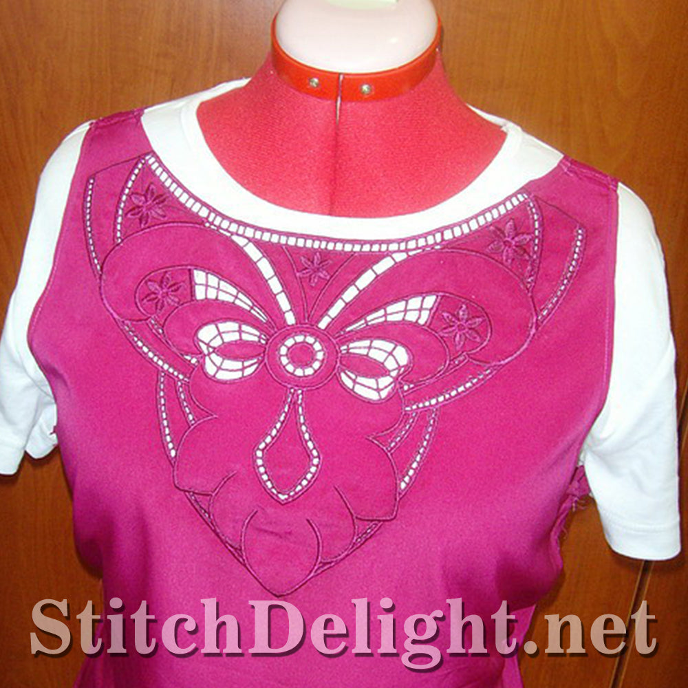SD0505 Cutwork Neckline