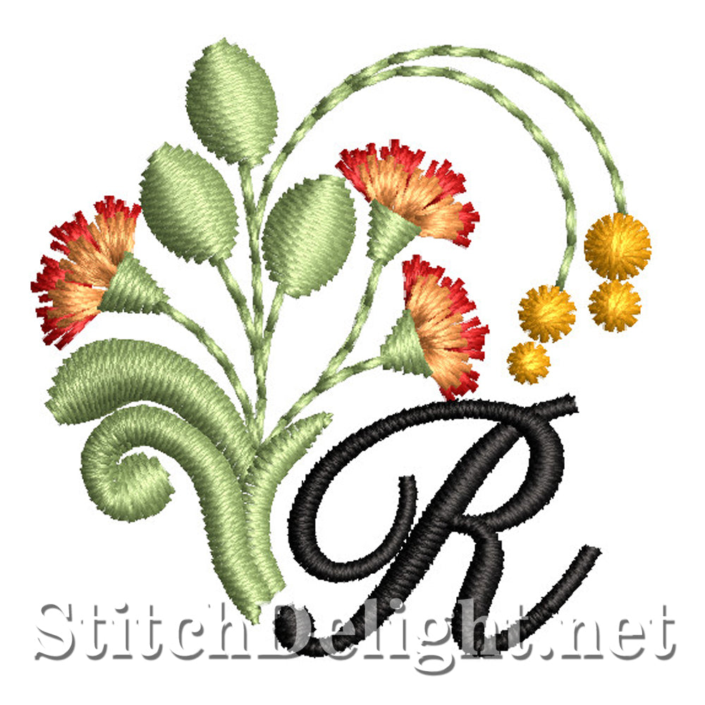 SDS1749 Flamboyant Font R