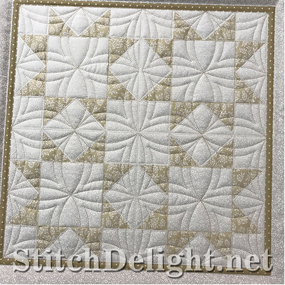 SDS1195 Applique Owl Quilt Set