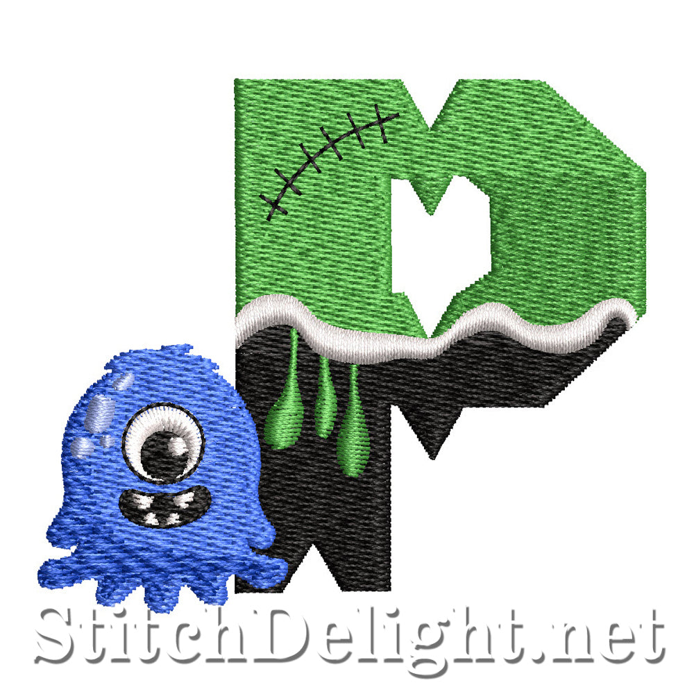 SDS1776 Scary Monster Font Font P
