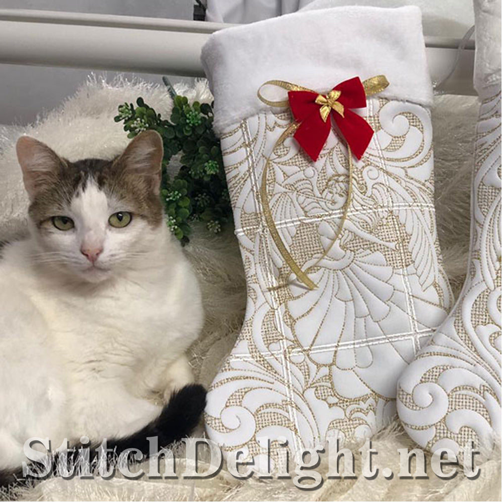 SDS1365 Angel Christmas Stocking