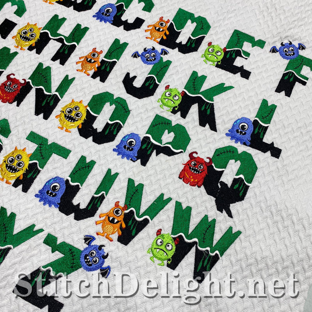 SDS1776 Scary Monster Font