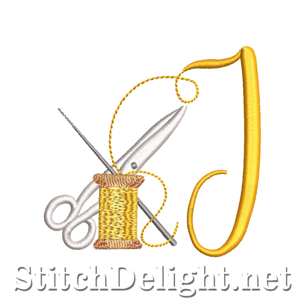 SDS1773 Stitch Delight Police J