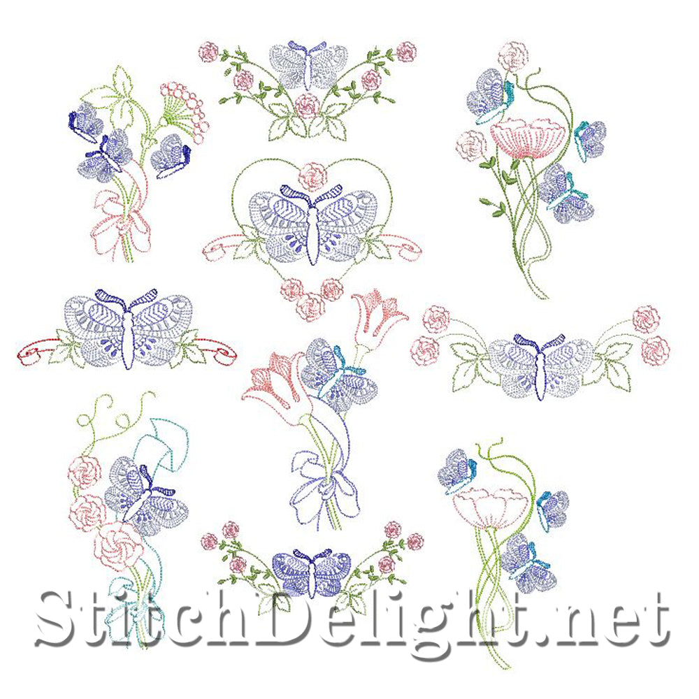 SD0958 Butterfly Romance