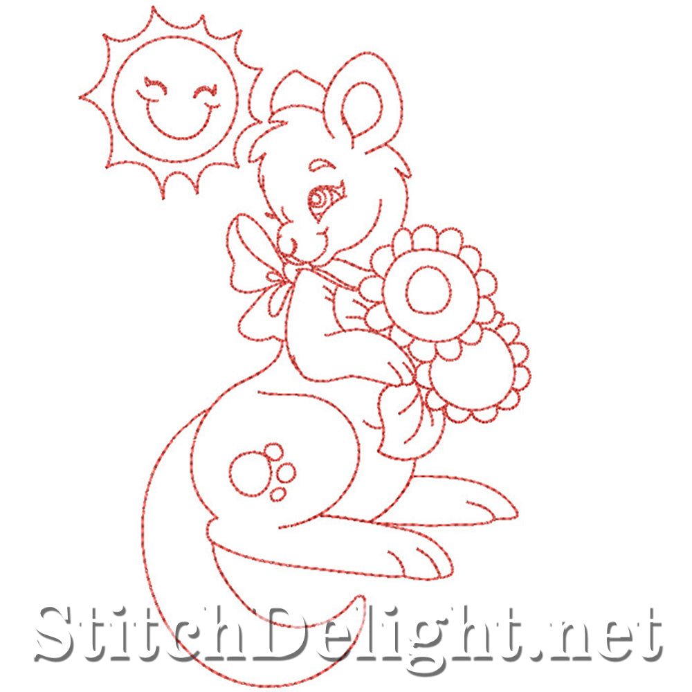 SD0543 Cute Kangaroo