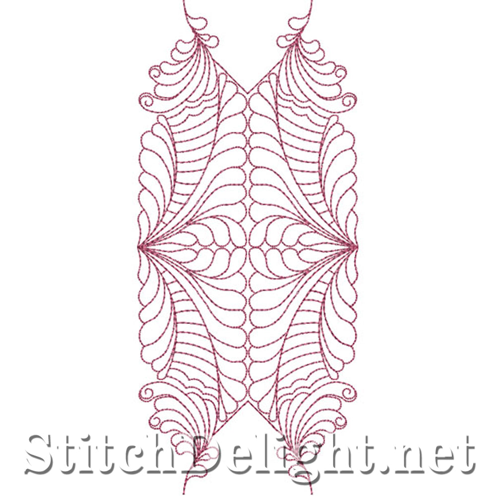 SDS0734 Feather Quilt Patterns