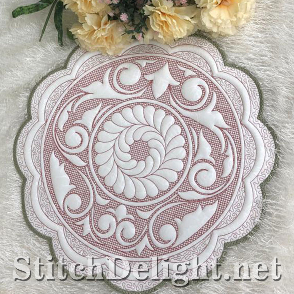 SDS1426 Round Quilted Placements