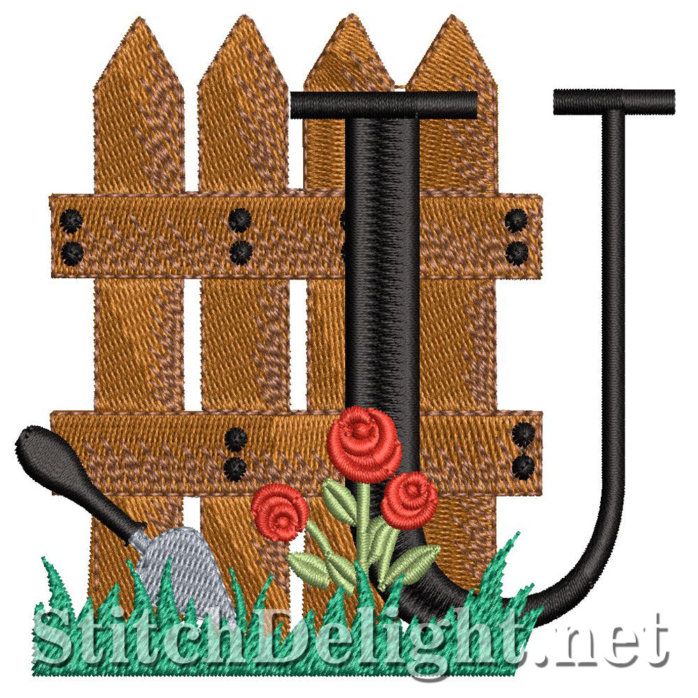 SDS1748 Spring Garden Font U