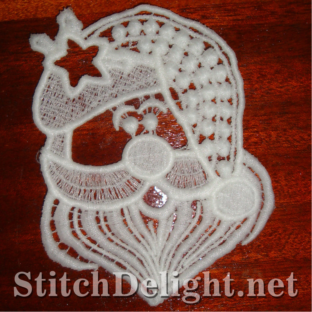 SD0927 Freestanding Lace Santa