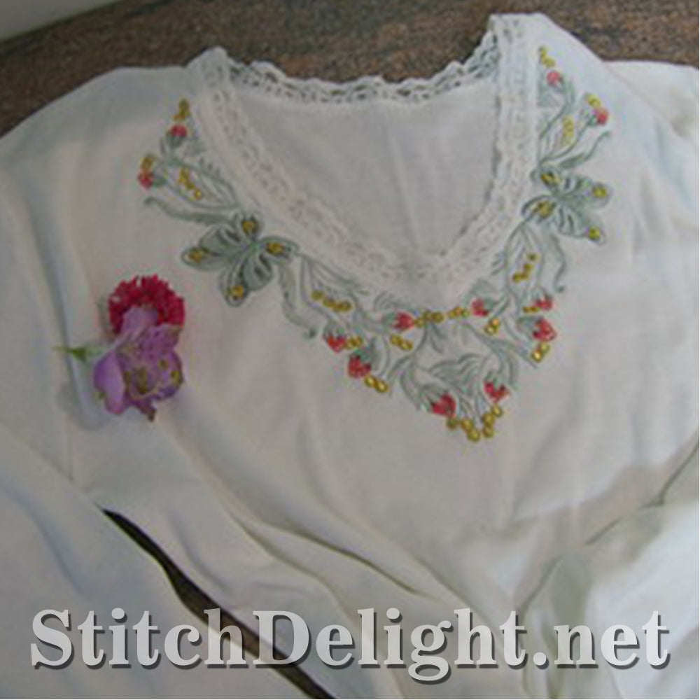 SD0501 Cutwork Neckline