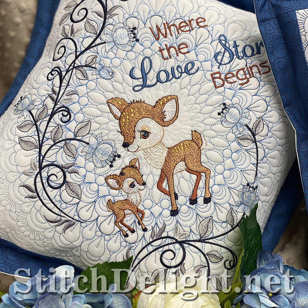 SDS1761 Baby Blue Deer