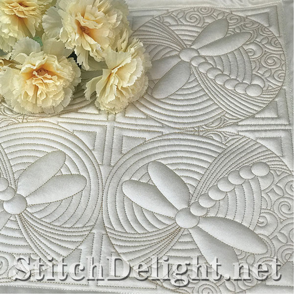 SDS1238 Patchwork Quiltblocks ITH 12