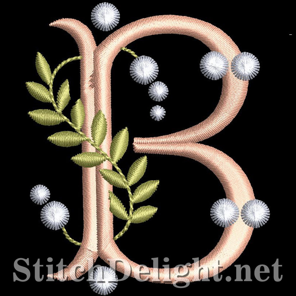 SDS0793 Leafy Font B