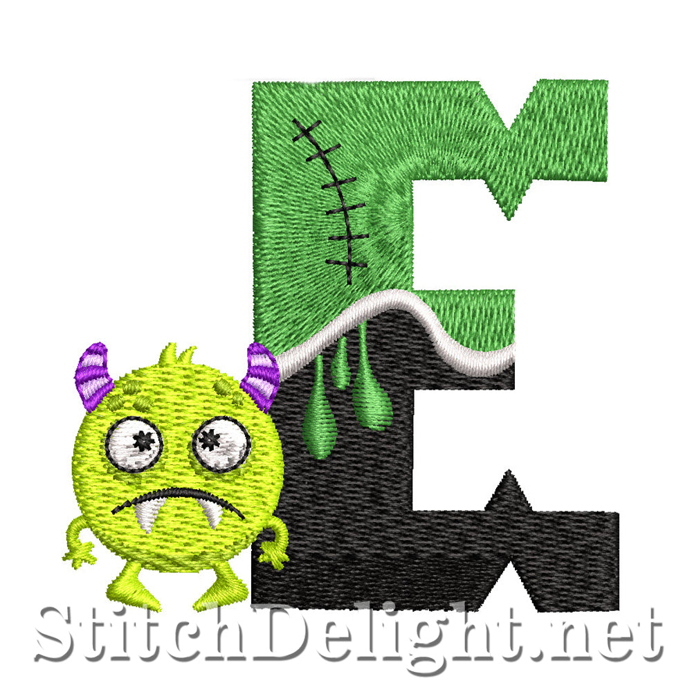SDS1776 Scary Monster Font Font E