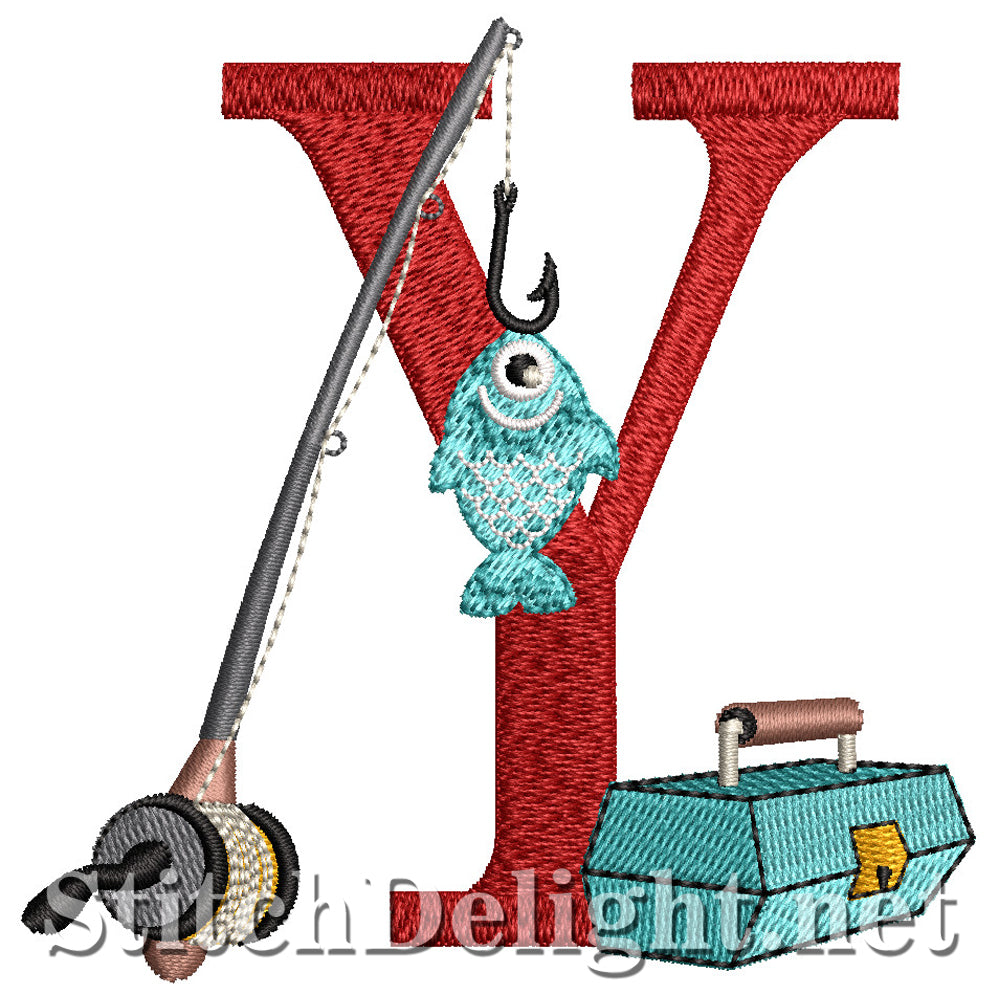 SDS1527 Lets go Fish Font Y
