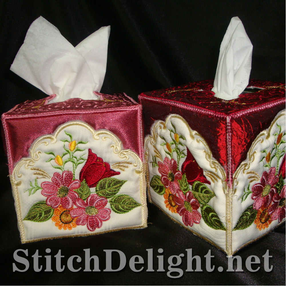 SD1131 Victoriana Square Tissue Box Cover
