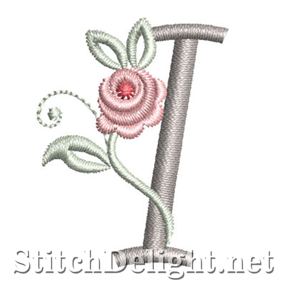 SDS1227 Antique Rose Font I