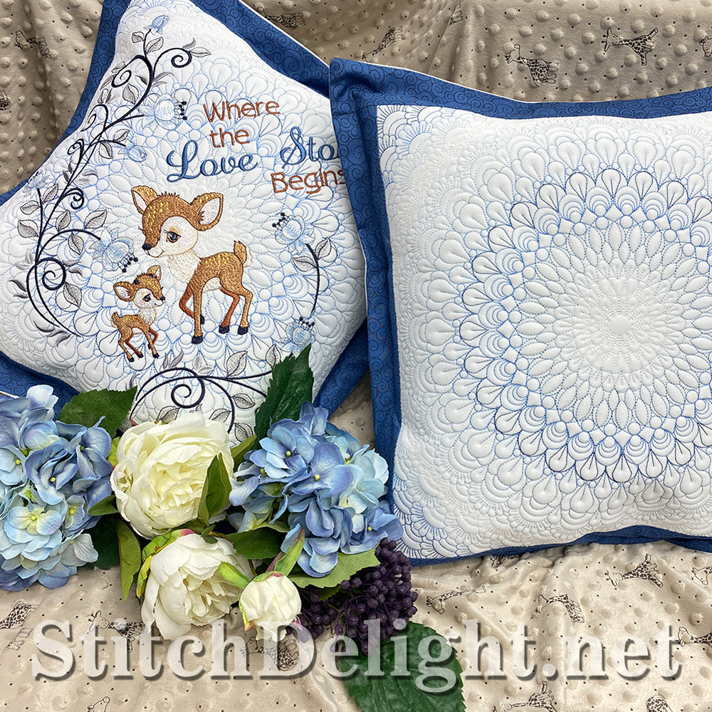 SDS1761 Baby Blue Deer