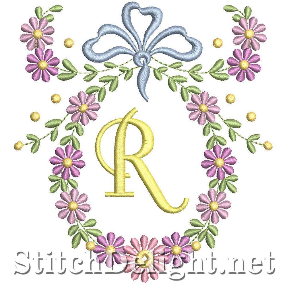 SDS1245 Wispy Floral Font R