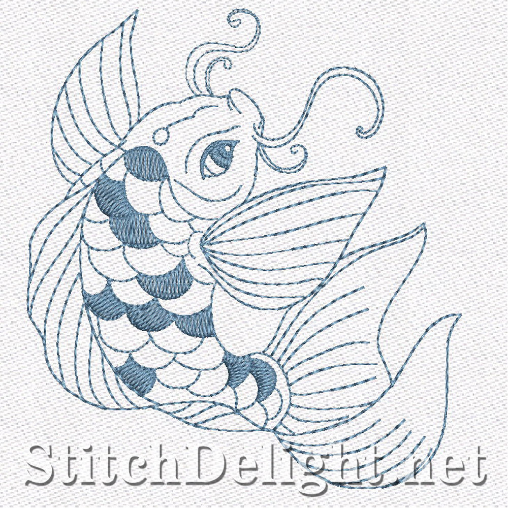 SD0638 Elegant Koi
