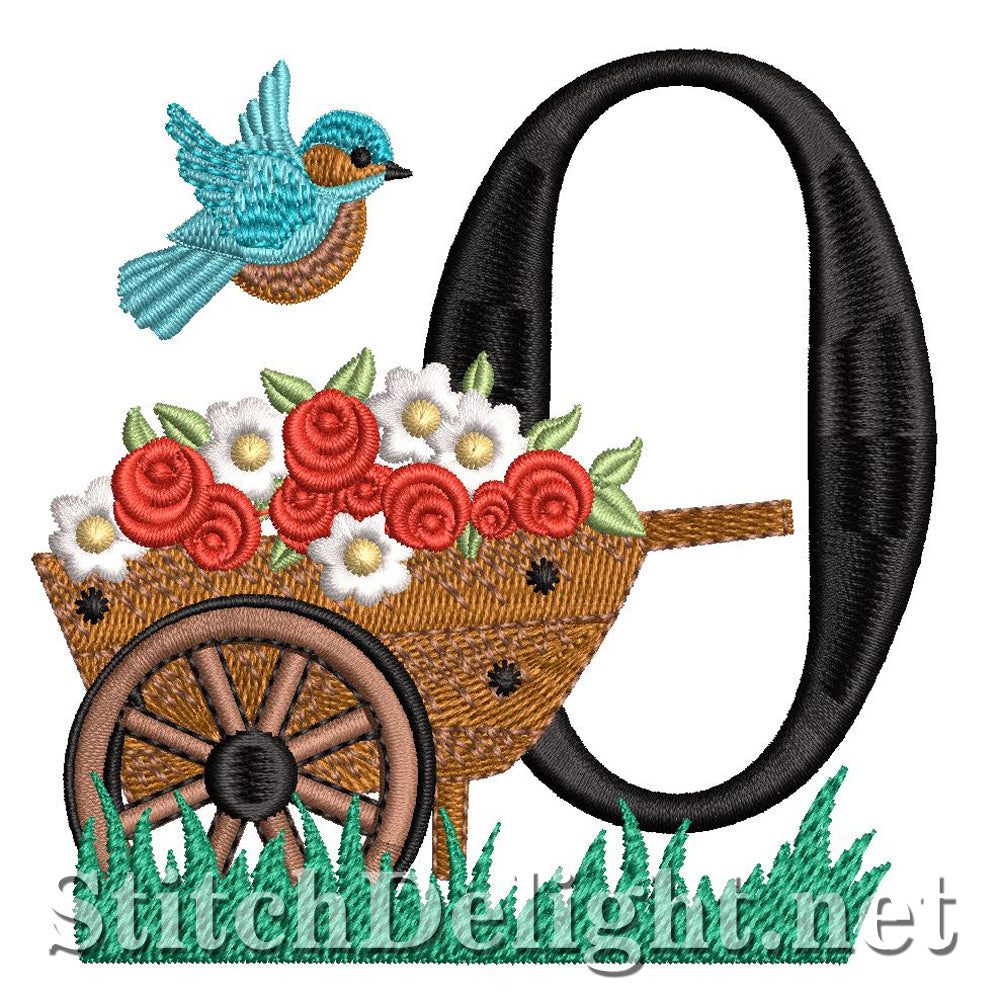 SDS1748 Spring Garden Font O