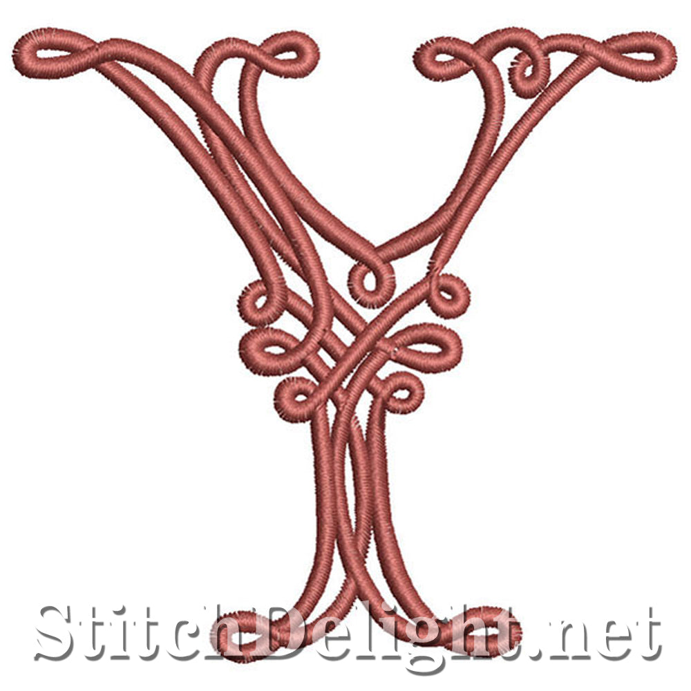 SDS1199 Celtic Font Y