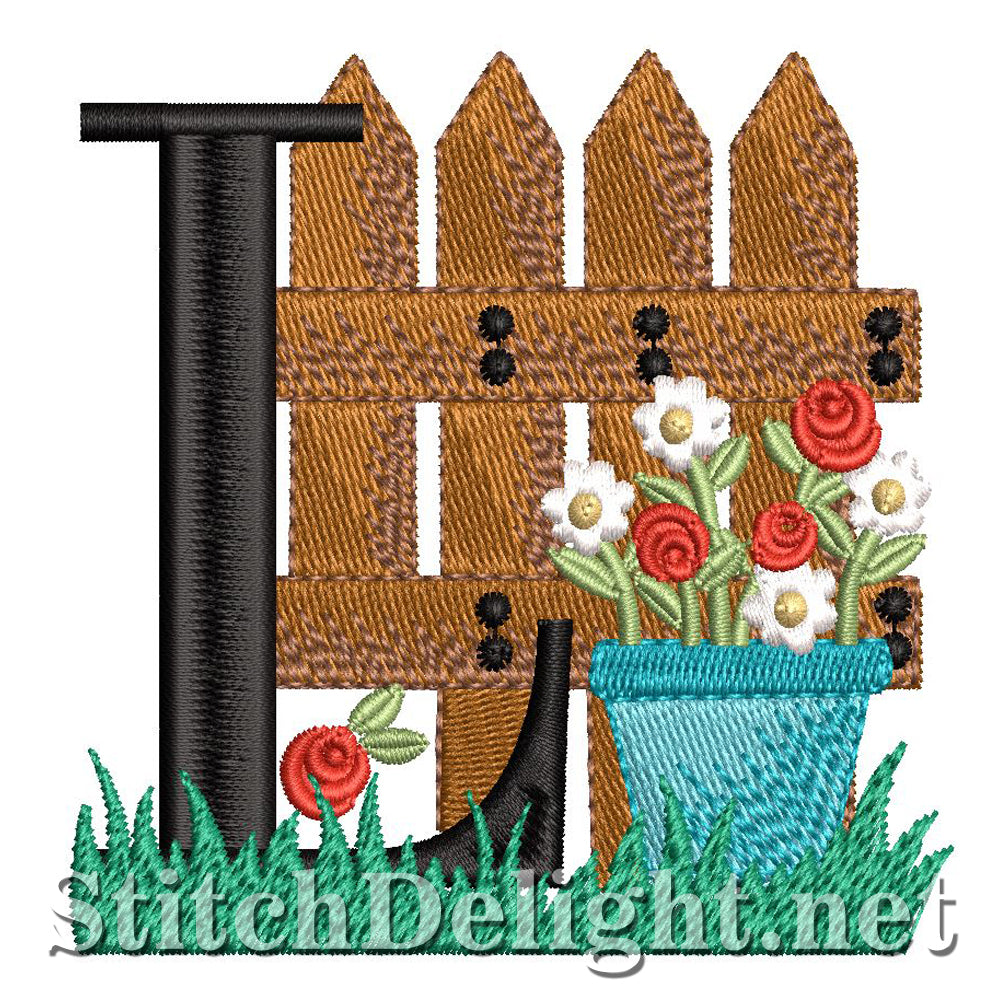 SDS1748 Spring Garden Font L