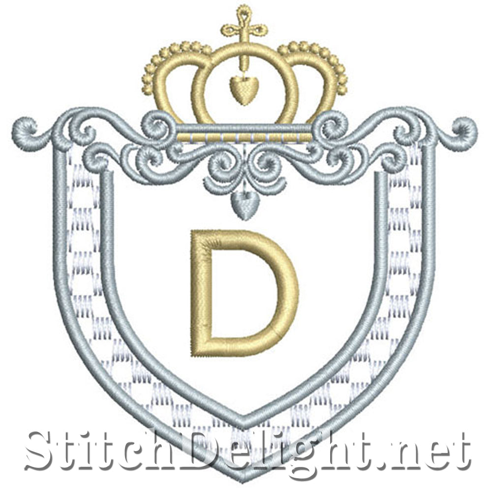 SDS1178 Royal Frame Font D