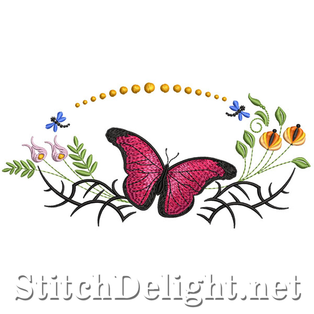 SDS0130 Papillon Cherise