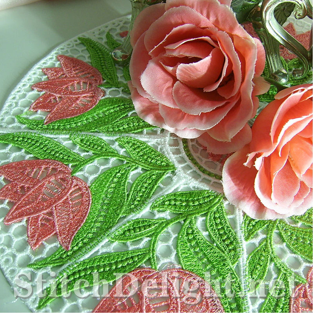 AE037 Tulip Doily
