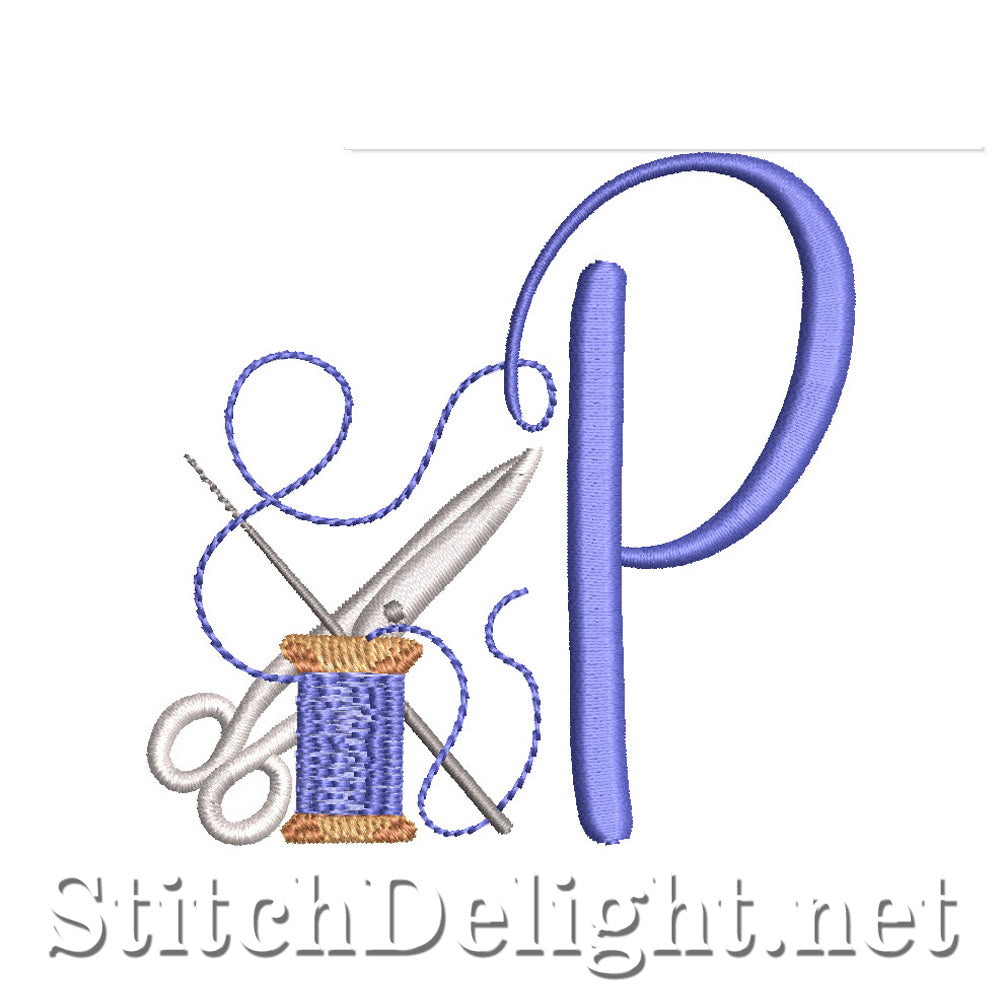 SDS1773 Stitch Delight Font P