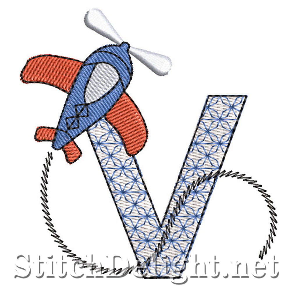 SDS1459 Air Show Font V