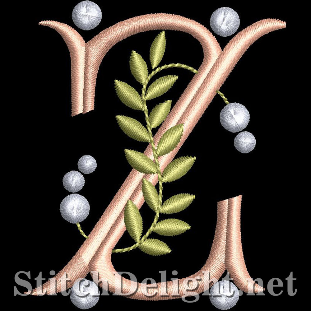 SDS0793 Leafy Font Z