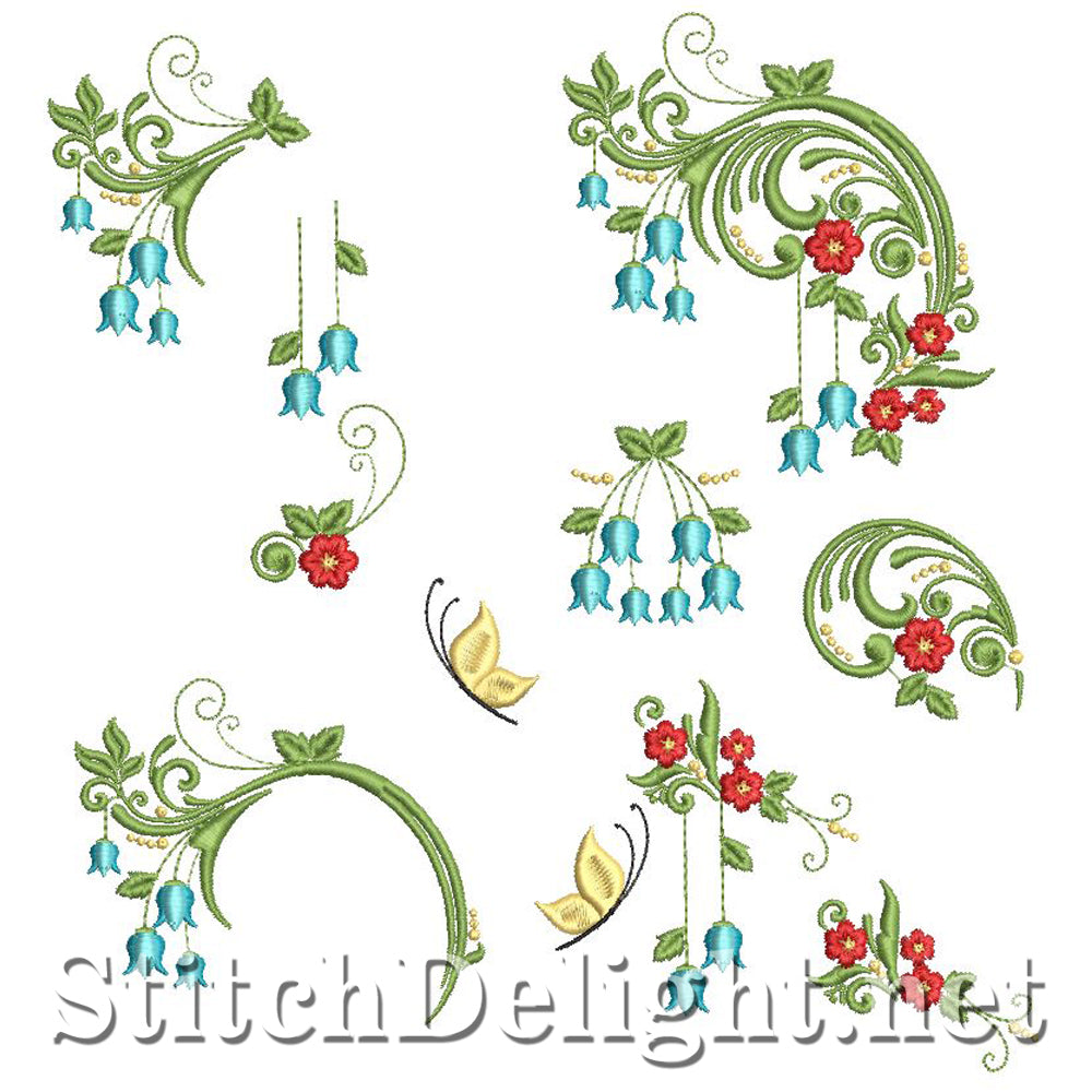 SDS1017 Dainty Flowers 62