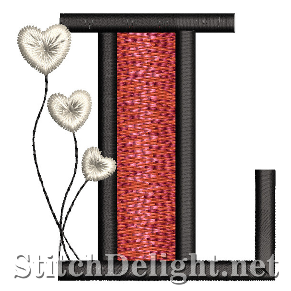 SDS1560 Loving Hearts Font L