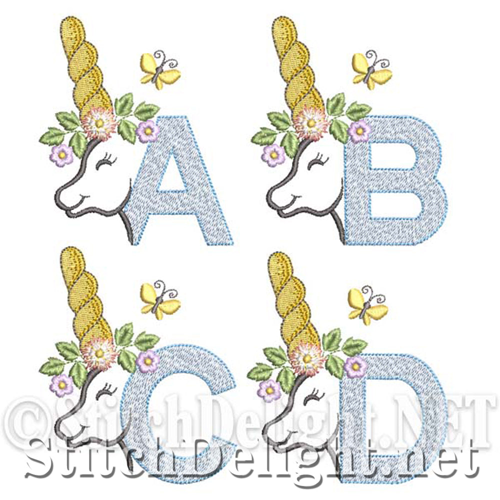 SDS1353 Unicorn Font