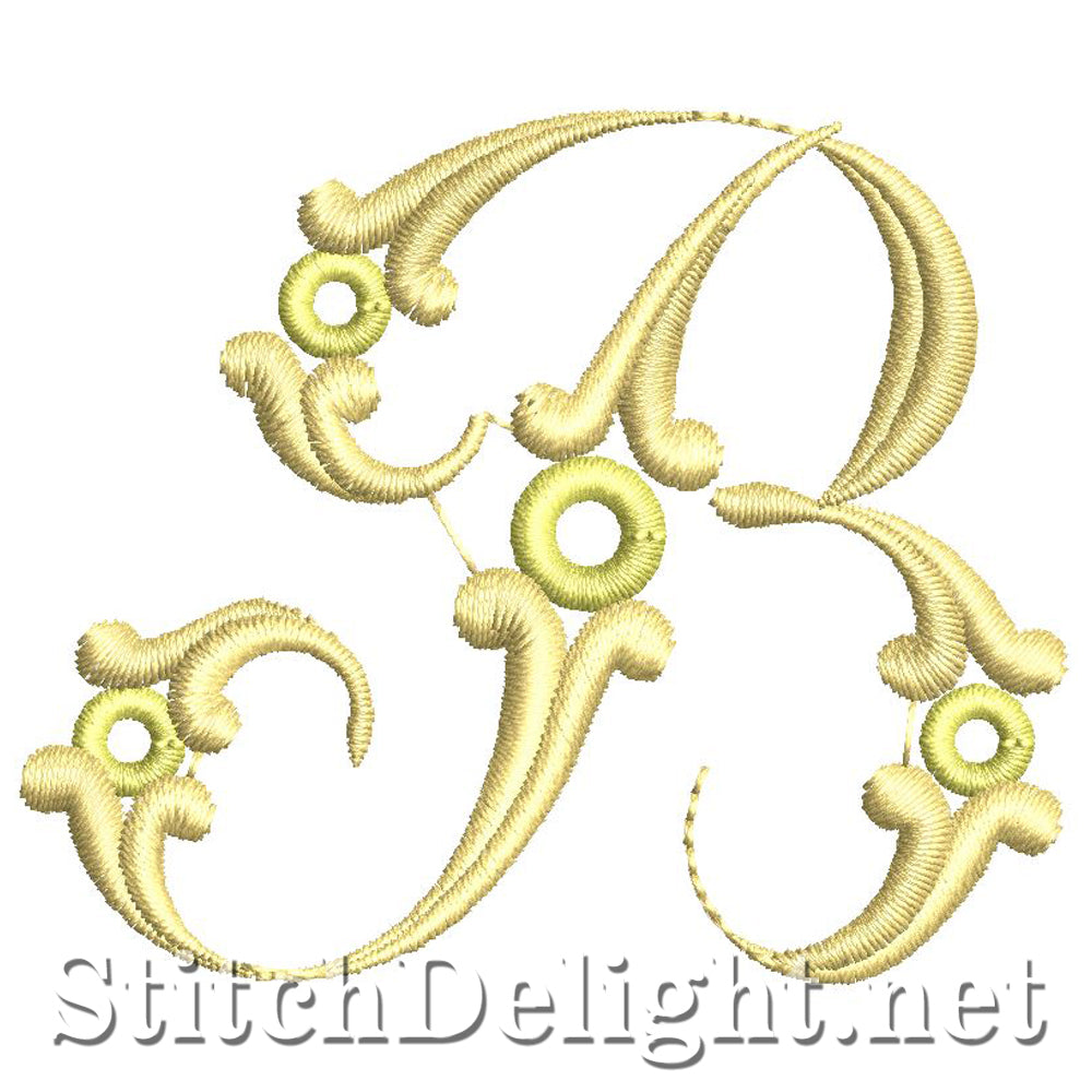 SDS0789 Swirly Font B