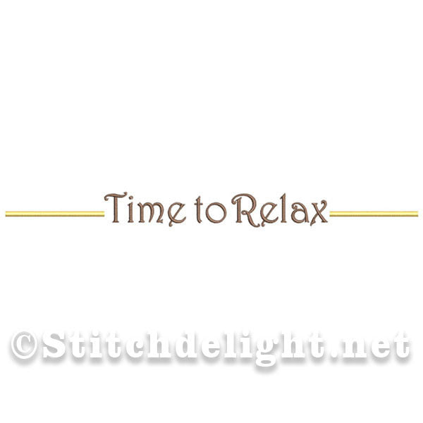 SDS0423 Time to Relax