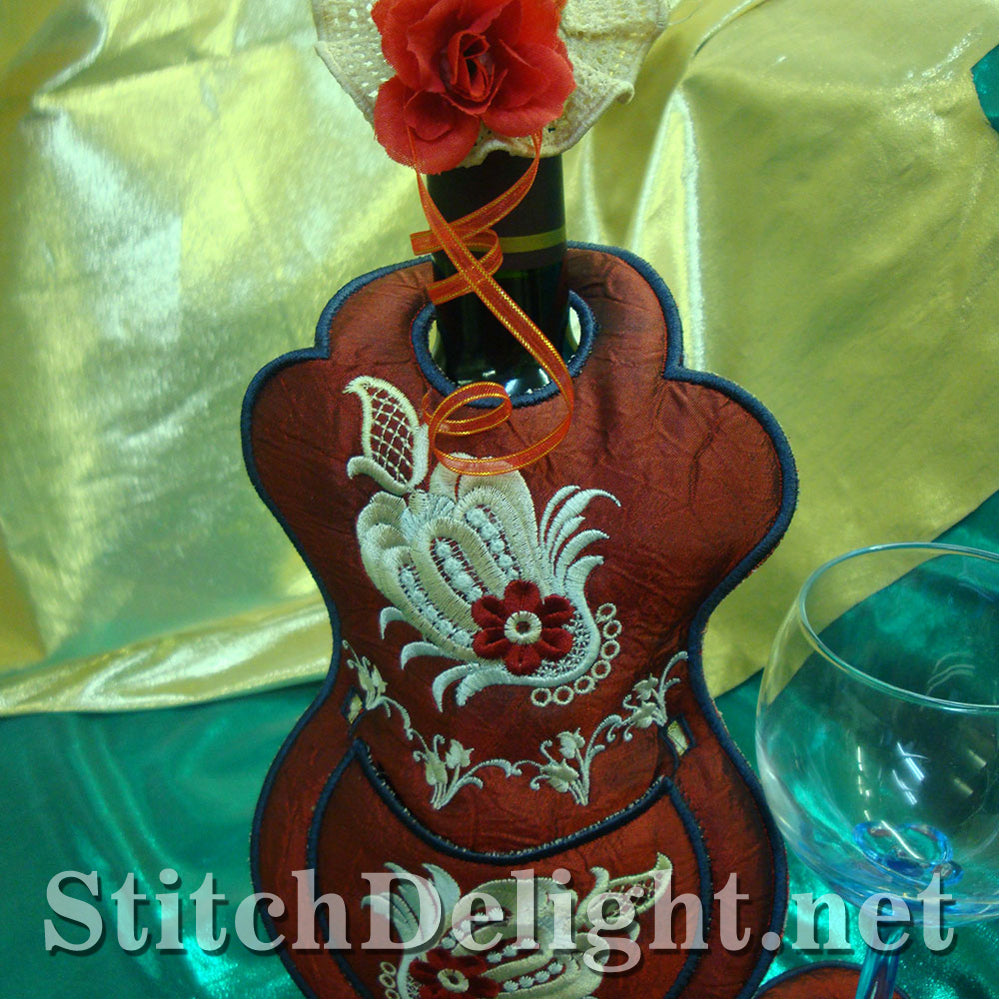 SD0902 Botanical Bottle Apron