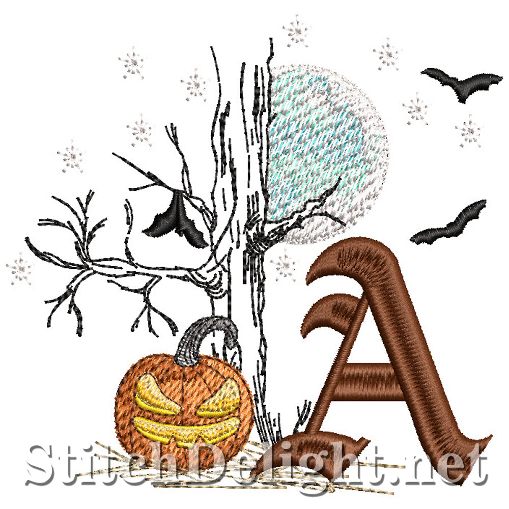 SDS1781 Nightly Horror Font A