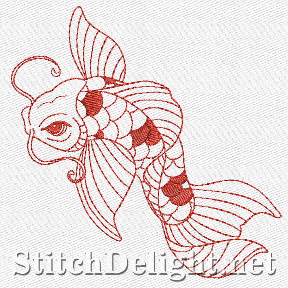 SD0638 Elegant Koi