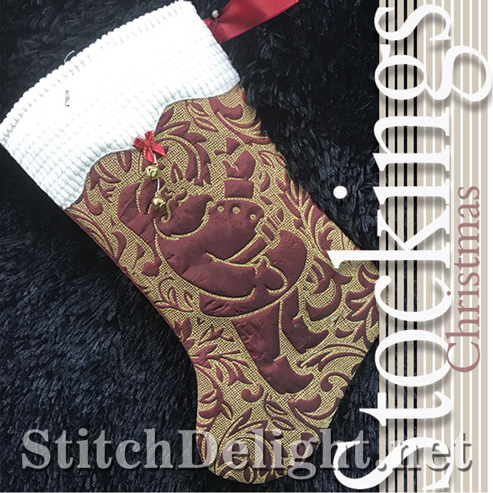 SDS12381 Santa Stockings